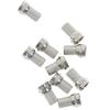 10Pcs 75-5 F Connector Screw On Type For Rg6 Satellite Tv Antenna Coax Cable