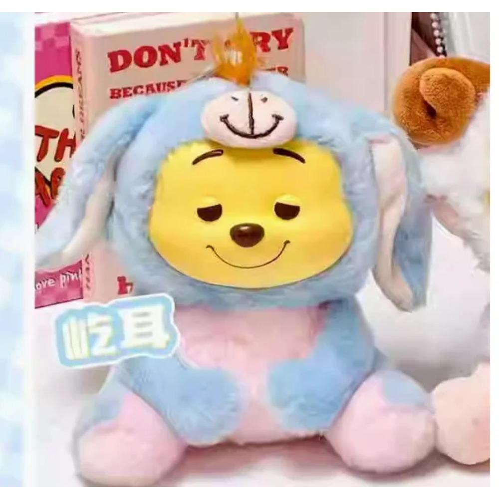 Nová originální Miniso Winnie The Pooh Naughty Party Slepá krabička Akční figurka Přívěsek Panenka Dekor Klíčenka Narozeninový dárek pro dívku Dětská hračka