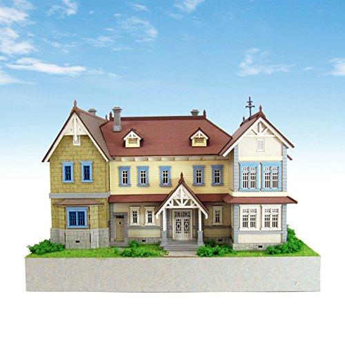 Sankei Miniature Art Kit Studio Ghibli Series When Marnie Was There Marsh House 1/220 Scale Papercraft MK07-24