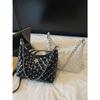 Xiaoxiangfeng Rhombus Chain Bag Women's 2025 New Fashion Versatile Shoulder Premium Underarm Bag Crossbody Bag