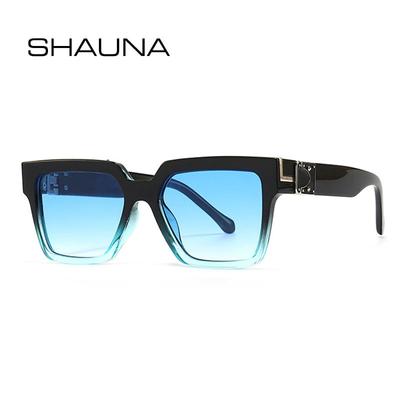 Retro Square Colorful Women Luxury Sunglasses Brand Designer Gradient Mirror Shades UV400 Men Trending Sun Glasses