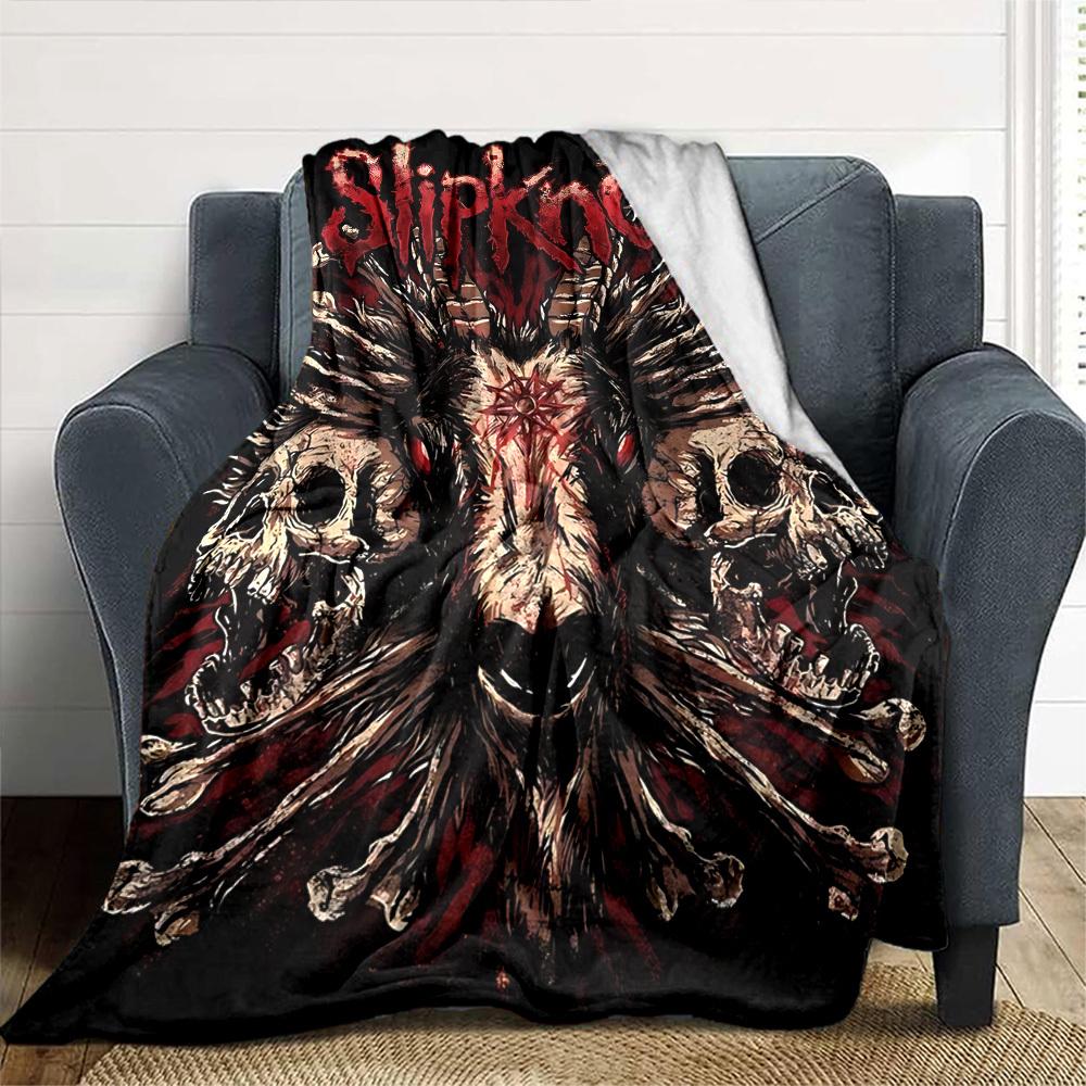 1pc dragon guitarThemed Blanket Soft Flannel All Season Cozy Throw with Bold Graphic Print, Travel, or Holiday Gift for Family & Friends