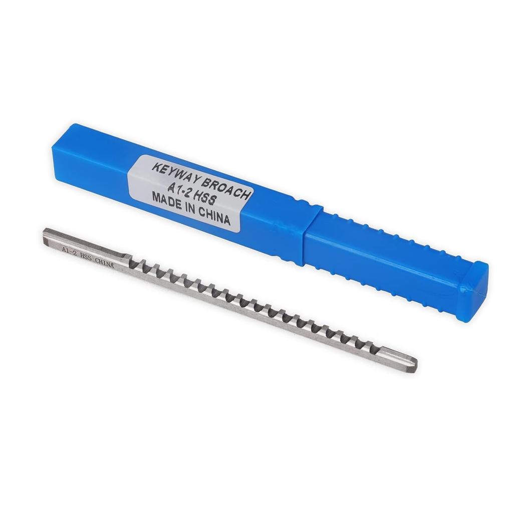 A Push-Type Keyway Broach Metric Sized High Speed Steel (A1-2)