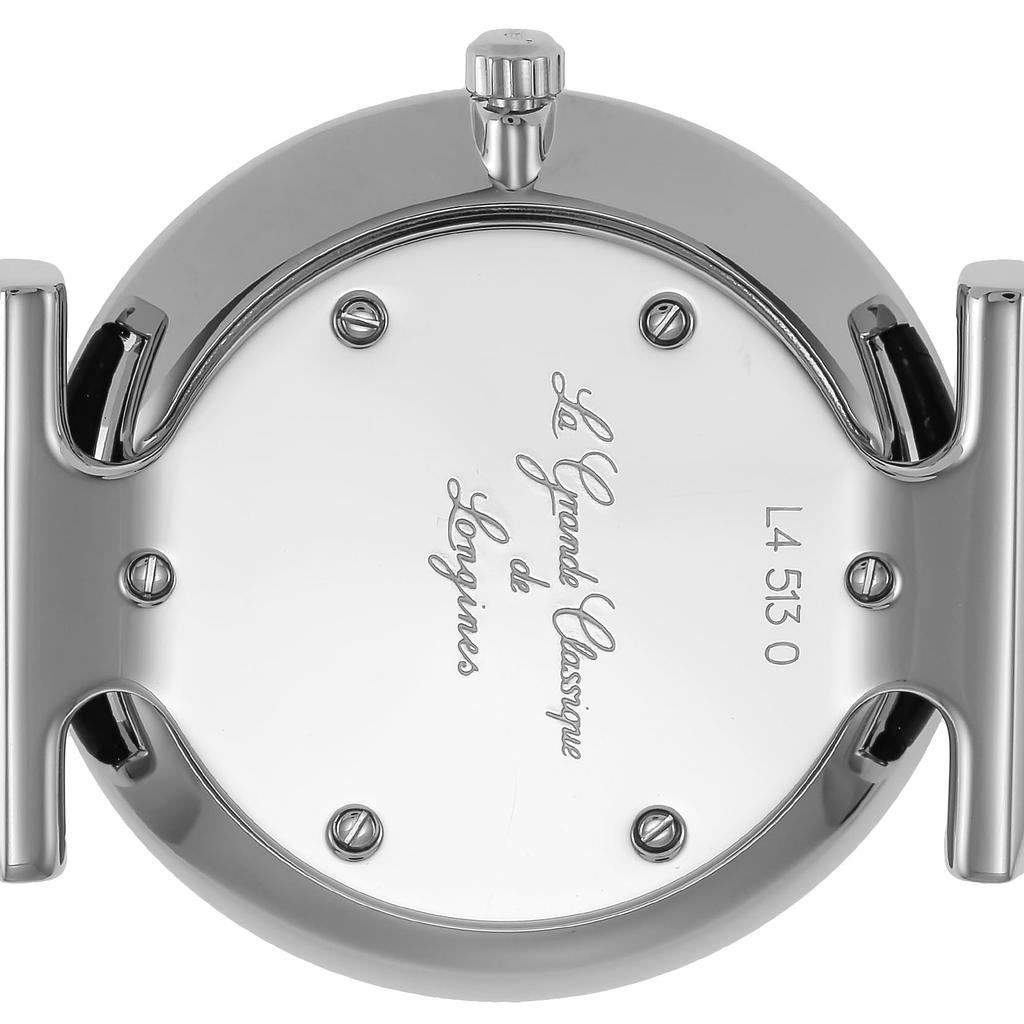 Watch LA GRANDE CLASSIQUE Grand Classic Quartz Water Resistant for Daily Use Sapphire Glass White Dial Stainless Steel Black [Longines] Women's