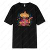 Happy Cinco De Mayo Day Mexico Skull Guitar Sombrero Flower TShirt Comfortable Soft Cotton Print Unisex Tops Fashion Funny Tees