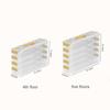 Kitchen Household Food Level Dumpling Box Refrigerator Frozen Fresh Dumpling Storage Box Side Door Dumpling Wonton Organization