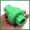 Verdicktes Grünes PPR Vertikales Rückschlagventil Einweg Wasserpumpe Fuß Verschraubungsverbinder