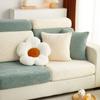 Sofa Cover Non-Slip Anti-Scratching Herringbone Pattern Full Covered Modern Minimalist Four Seasons Universal Sofa Seat Cover