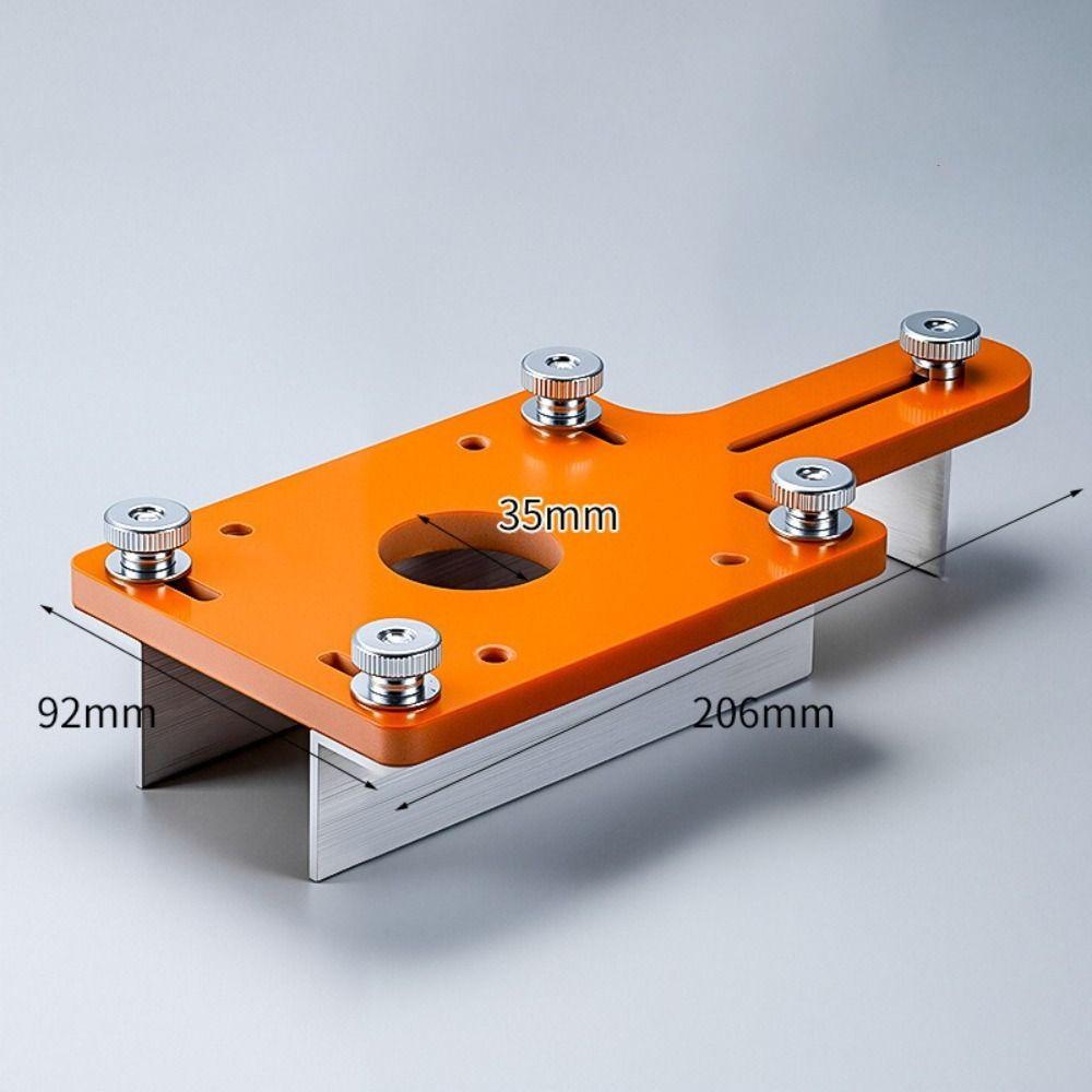 2 In 1 Wood Router Table Insert Plate With limiter Sturdy Flip Board Trimming Machine Slotted Board