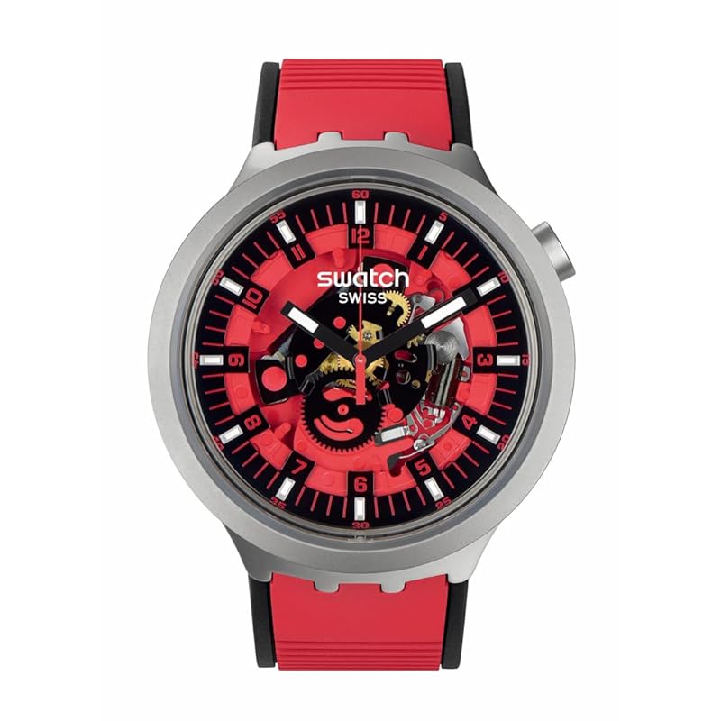 

[Swatch] часы RED JUICY SB07S110 красные