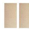 Felt Cork Pinboard Corner Board Wall Organizer with Padded Surface for Office, Home, School,