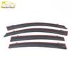 Rain Deflectors with Bright Strip for Trumpchi GA3/GA3S Models - Decorative Exterior Car Accessories