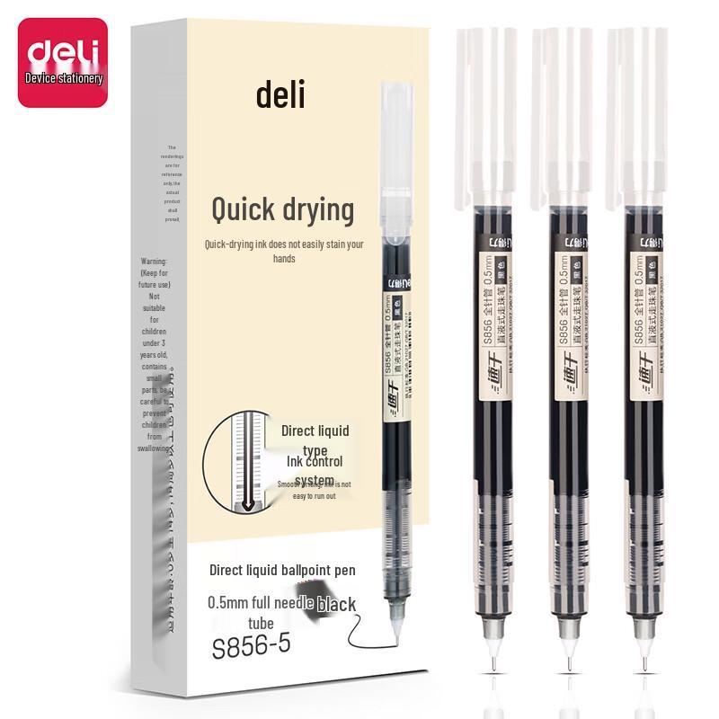 Deli S856-5 Direct Liquid Rollerball Pen