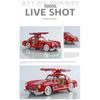 Model Samochodu Sportowego BENZ 300SL w Skali 1/24, Pokryty Stopem, z Realistycznymi Efektami Dźwiękowymi, Zabawki Kolekcjonerskie dla Dzieci i Dorosłych