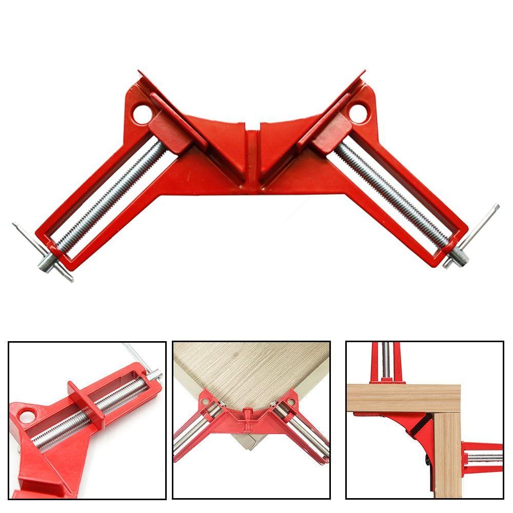 Woodworking Hand Tools 90° Corner Clamp Multifunction Reinforced Fixing Clamp Fish Tank