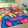 Custom Name Starlit Fashion Journey Carpet Rug Customizable Soft Washable Anti-Slip Home Living Room Sofa Mats Personalized Rug. 0909120