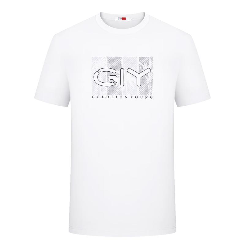 Goldlion Men's Casual Round Neck Short Sleeve T-Shirt
