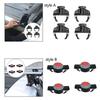 Quick Installation Clamps for Vehicle Roof Luggage Carrier Set of Four Aluminum Clips Universal Car Roof Box Accessories