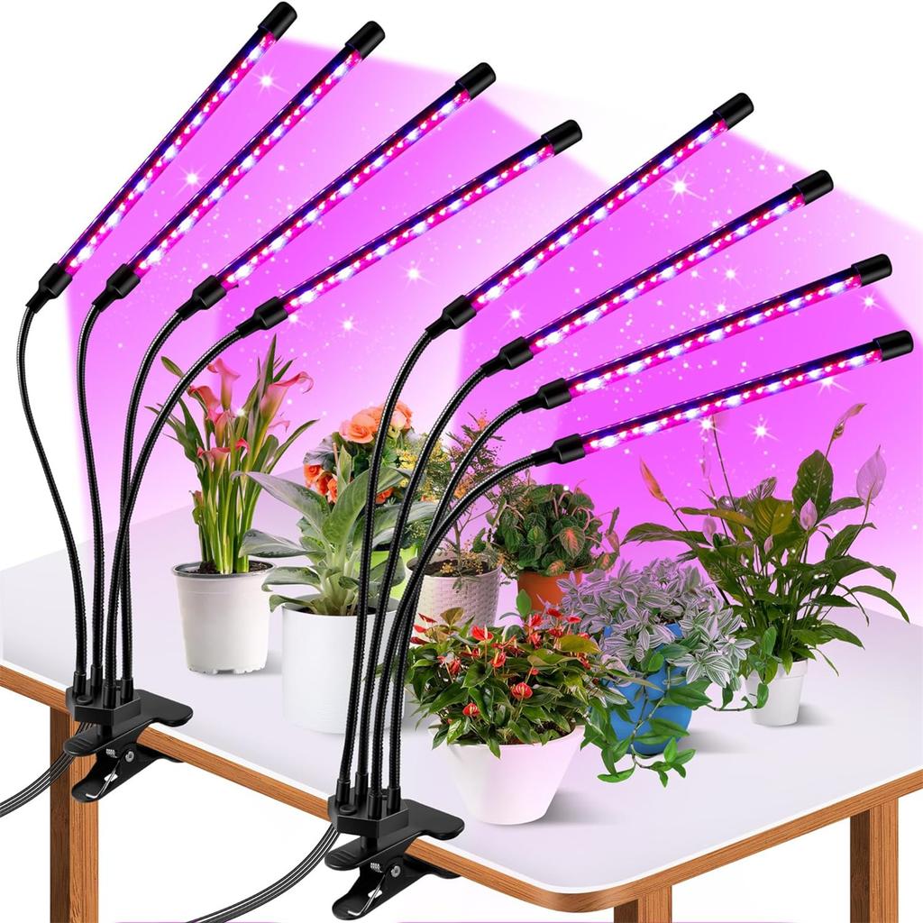 LED USB Pflanzenlampe 5V Vollspektrumlicht Zuhause Blume Sämling Clip Phyto Lampe Dimmbar Zeitschaltuhr 3/9/12 Stunden