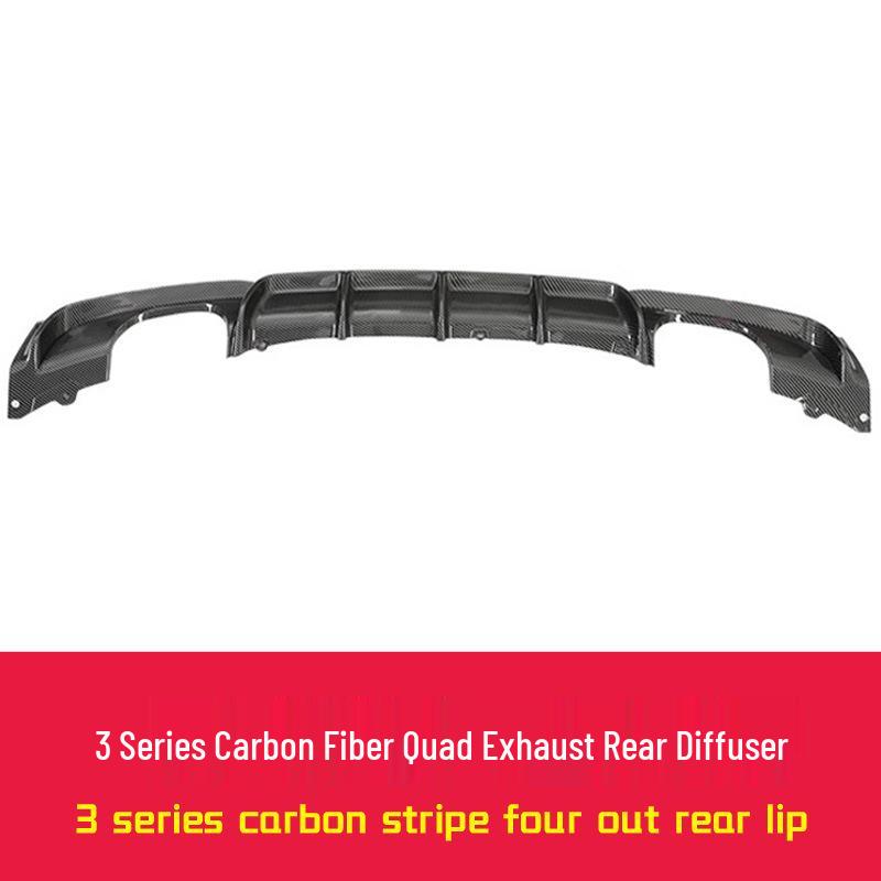 Quad Exhaust Tips for Modified BMW 3 & 4 Series 320GT330Li425M428 - Right Side Decor
