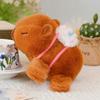 Cute cute capybara popping circle plush toy doll little fox doll bracelet children's soothing doll