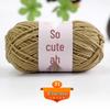 Medium Thick Chenille Yarn for Handmade Crochet Bags & Dolls