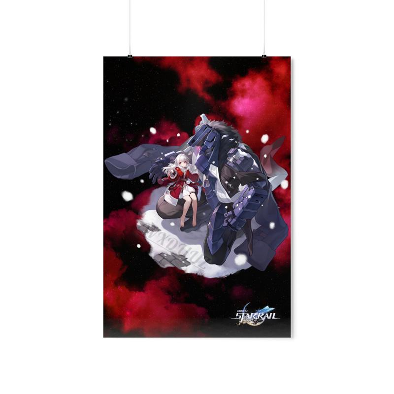 Video Game Honkai: Star Rail Characters Cartoon Anime Art Home Wall Decor Pictures For Room Living Canvas Painting Print Posters