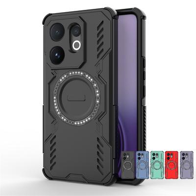 For Vivo V60 Case For Vivo V60 5G Anti-knock Magnetic Adsorption Wireless Charge Full Back Cover For Vivo V60 Case 6.77 Inch