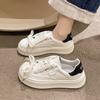 Shell Head White Shoes Spring  New Middle School Student Canvas Sneakers Casual Platform Sports Women's Shoes