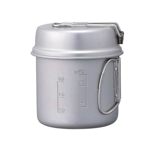 Snow Peak Trek 900ml Aluminum Deep Cooker (SCS-008) Lightweight Solo Camping Cookware
