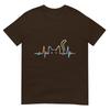 Heartbeat Cat Lover Animal Silhouette Cute Cat Tshirt
