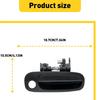 For 35827 TOYOTA Black Front Right COROLLA Outside RH Outer Side Door Handle