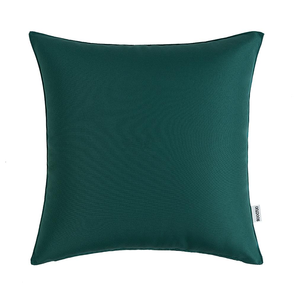 Outdoor Waterproof Pillow Case Ins Style Modern Simple Solid Color Cushion Pillow Backrest Pillow Case