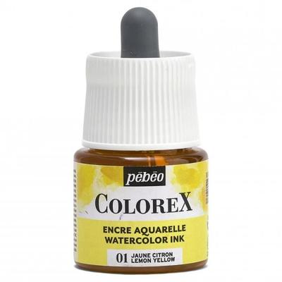 Watercolor Ink - PEBEO - Colorex - 45 Ml - Lemon Yellow - Mixed