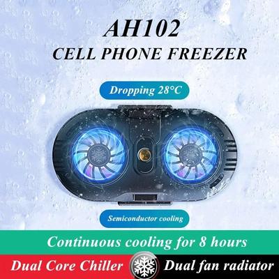 Radiateur de refroidissement à semi-conducteur pour téléphone portable AH102 pour refroidisseur de jeu en direct PUBG pour accessoire de jeu IOS Android Dissipateur de chaleur cool