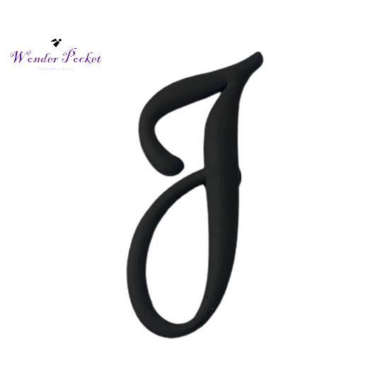 Englischer Buchstabe Tasche Handtasche Loch Charm Strandtasche Dekoration Weiches EVA AZ Alphabet Buchstabe DIY