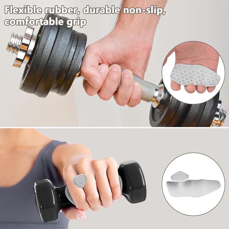 Gants d'haltérophilie pour hommes femmes: Poignées d'entraînement antidérapantes en caoutchouc pour l'haltérophilie et l'exercice de musculation