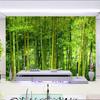 Latest High Quality Bamboo Wall Paper Living Room TV Sofa Backdrop Wall Mural 3D Nature Landscape Home Decor Papel De Parede 3D