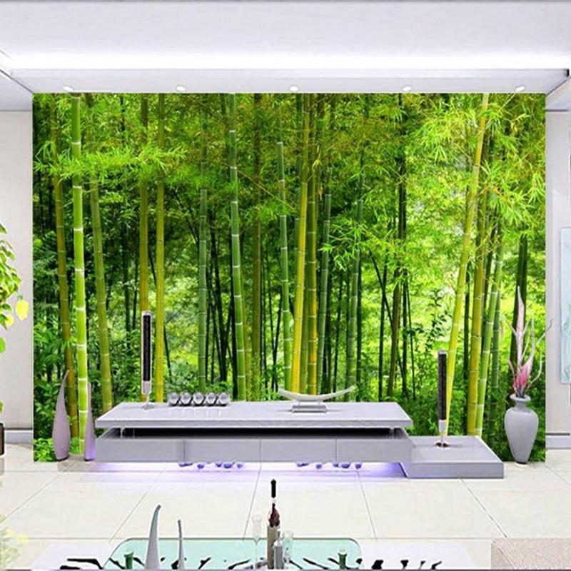 

Latest High Quality Bamboo Wall Paper Living Room TV Sofa Backdrop Wall Mural 3D Nature Landscape Home Decor Papel De Parede 3D 200 cm(W) x 140 cm(H)