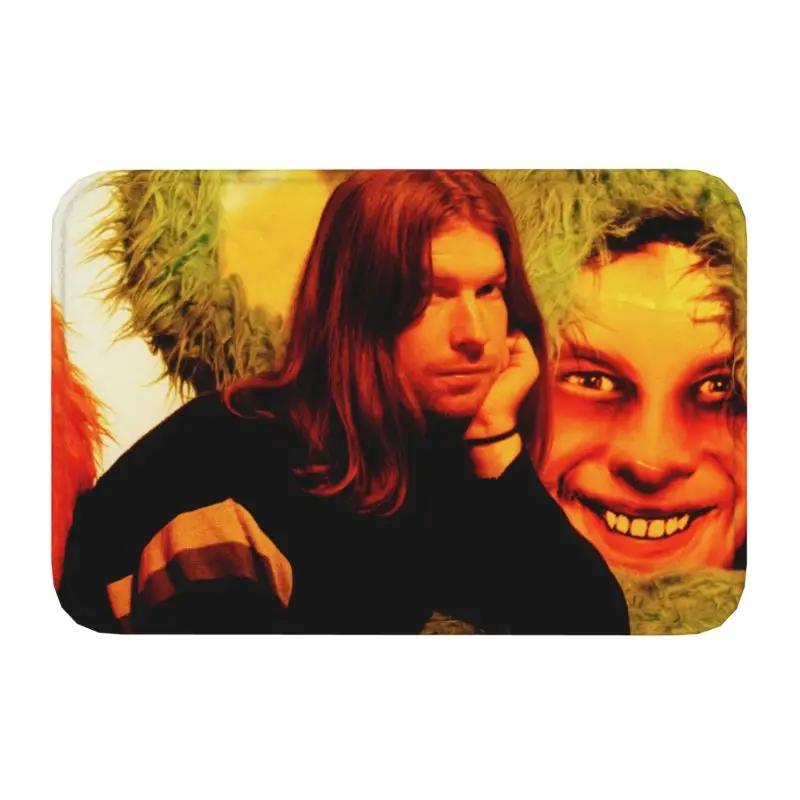 Custom Aphex Twin Doormat Anti-Slip Entrance Kitchen Bathroom Door Floor Mat Garden Rug Carpet Footpad