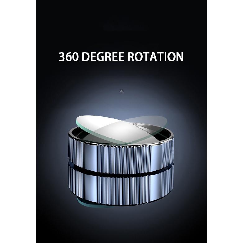 2PC Saugnapf Auto Konvexen Toter Winkel Spiegel HD 360 Grad Weitwinkel Einstellbare Rück Extra Hilfs Runde spiegel