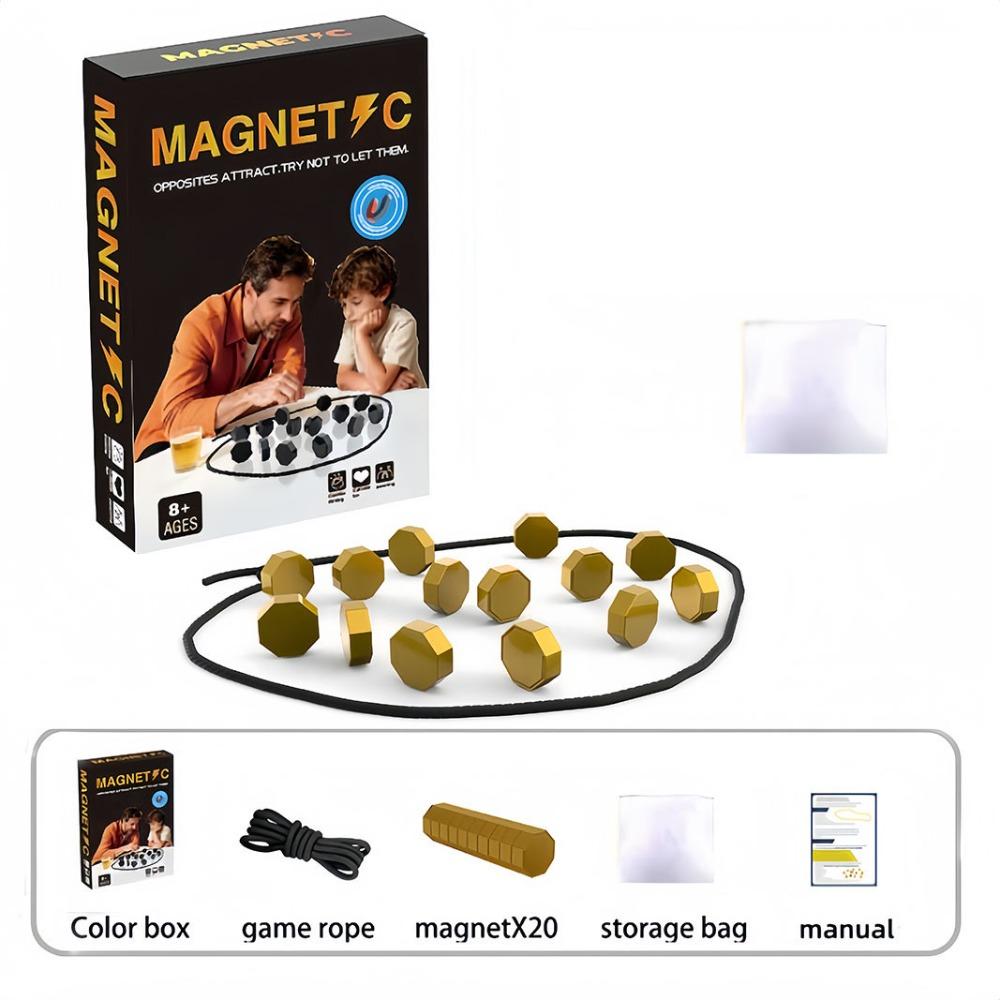 Develop The Mind Stone Board Game Set Multiplayer Magnetic Strategy Games  Family золотой