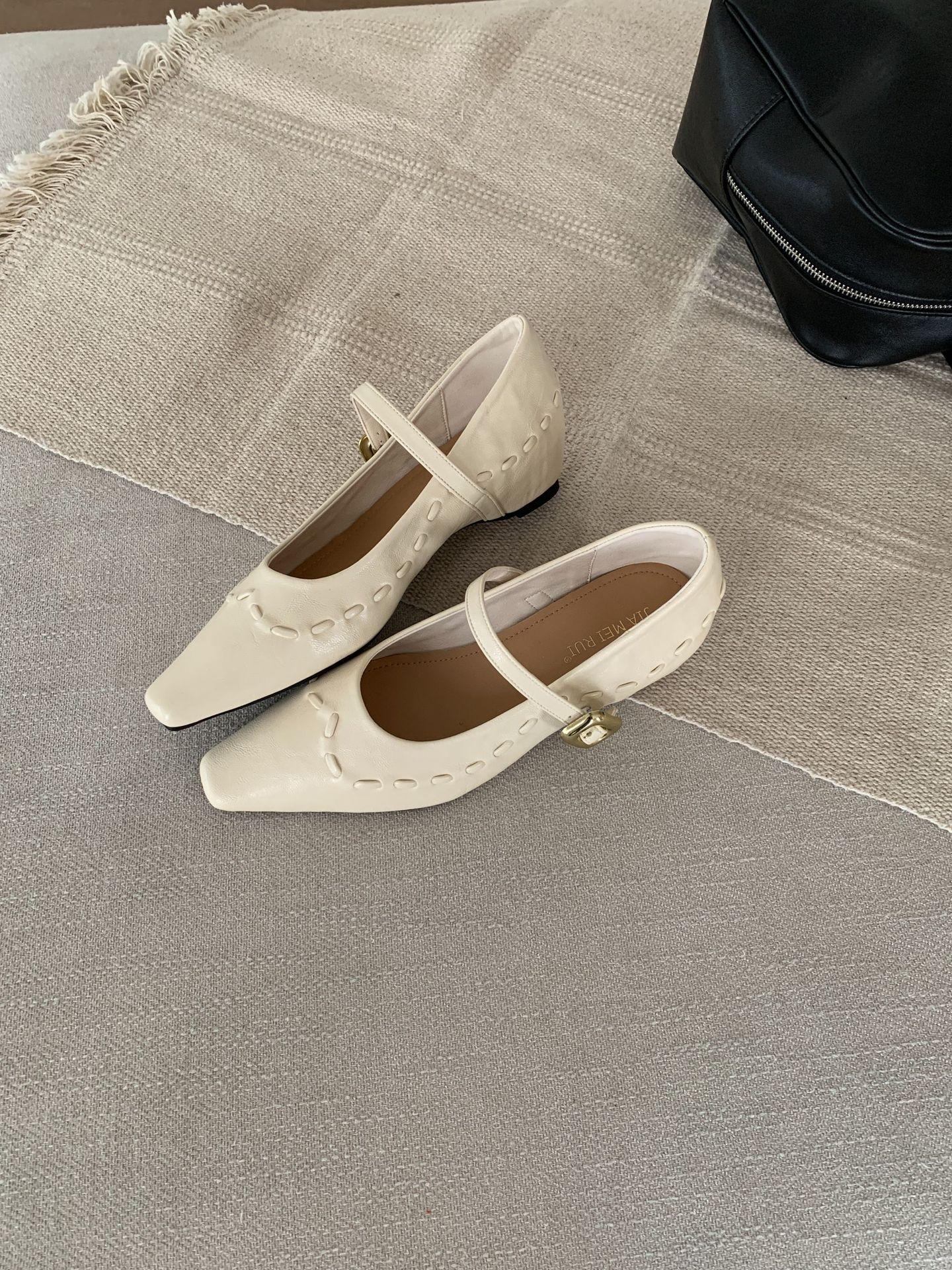 Women s Spring French Style Elegant Office Pumps - Fashionable Footwear 35