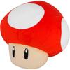 San-ei Trading Super Mario Plush Cushion Item (Super Mushroom) 30x28x26cm Soft Toy