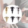 2Pcs Round Slotted String Retainer Guide Tree With Screw for Guitars