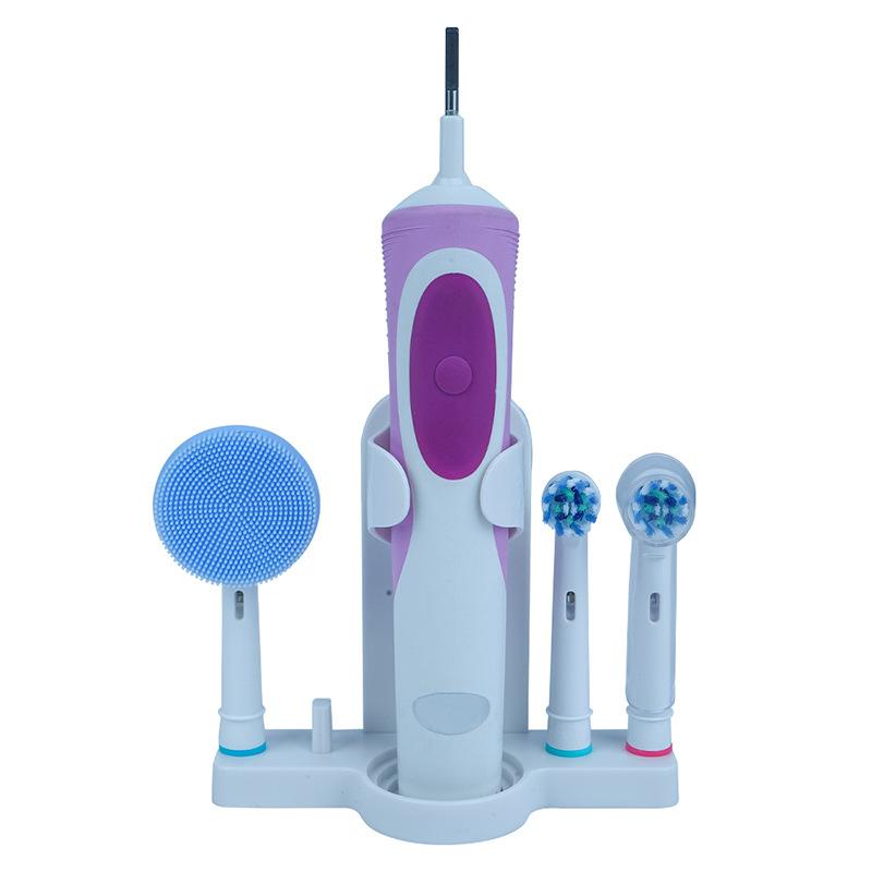 Wall Mount Electric Toothbrush Holder Brush Head Stander Electric Toothbrush Handle Support For Oral B White/Black