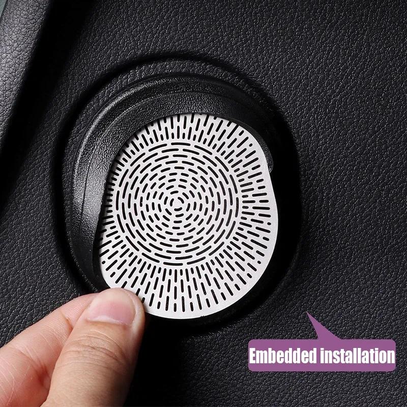 For Lexus ES 350h 350e 500e 2026 2027 Stainless Steel Door Side Air Vent Dust Cover Interior Trim Accessories