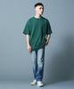 Avirex Little A Short Sleeve T-Shirt, Men's, Size L (140), Green, 783-3134092