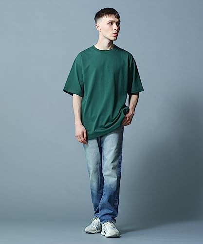 Avirex Little A Short Sleeve T-Shirt, Men's, Size L (140), Green, 783-3134092