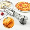 Stainless Steel Multiwheel Youtiao Cutter With Pizza And Pastry Blade For Kitchen Use